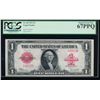 Image 1 : 1923 $1 Legal Tender Note PCGS 67PPQ