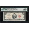 Image 1 : 1963 $2 Legal Tender Note PMG 66EPQ