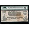 Image 1 : 1861 $100 Confederate States of America Note PMG 58