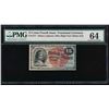 Image 1 : 15 Cent Fourth Issue Fractional Currency Note PMG 64