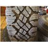 Image 3 : Set of 4 Wrangler Tires 285 70-17