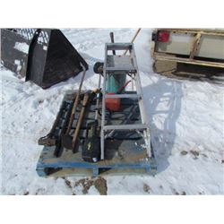 Pallet -Sledge Hammers,Ladder,Whipper Snipper