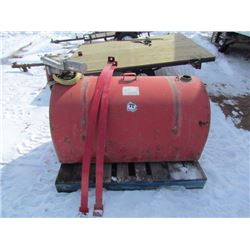 100 Gallon Slip Tank c/w electric pump