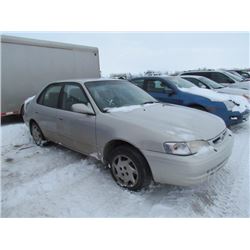 1999 Toyota Corolla 2T1BB12E7XC744546 SK registerable