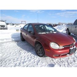 2000 Chrysler Neon -Sk Registerable 1C3ES46C6YD594630
