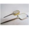 Image 1 : Vintage sterling silver hair brush and mirror