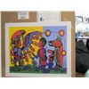 Image 1 : Norval Morrisseau Limited Edition  Unframed Print "Thunderbird Shaman Teaching"20x24