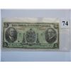 Image 1 : 1935 Royal Bank of Canada -  $5 Bill -  Ser.# 1349844