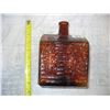 Image 5 : Vintage Brown Bottle - Smokine - Winnipeg  (Log Cabin Shape)