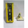 Image 1 : Gear Box Toys-Die Cast John Deere 1930's Wayne Gravity Gas Pump Replica + Mini JD Gas Pump