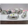 Image 1 : John Deere Dishes-Cup,Shakers,Napkin holder,Butter Dish,etc