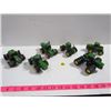 Image 1 : 6 Ertyl  John Deere Toy Tractors-4 Wheel