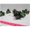 Image 3 : 6 Ertyl  John Deere Toy Tractors-4 Wheel