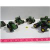 Image 4 : 6 Ertyl  John Deere Toy Tractors-4 Wheel