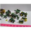 Image 4 : John Deere Miniatures-13 pieces Toy Tractors etc