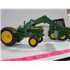 Image 2 : Ertyl-John Deere 2140 Toy Tractor + Bobcat+Attachment