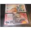 Image 2 : New Zealand $5 Bills