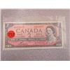 Image 1 : 1954 Canadian $2 Bill