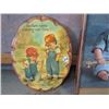 Image 2 : 1 Framed Baby Welding Picture+Wooden Wall Hanging