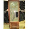 Image 1 : 28x78 Fir Door Stain Glass (needs repairs)