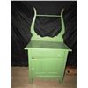Image 2 : Wash stand w Harp - painted green