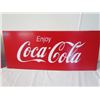 Image 2 : 2 Coke Signs - Plastic 27.5x11.5