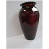 Image 3 : Royal Ruby 9" Vase with Label