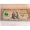Image 1 : USA 1 Dollar Silver Certificate Series 1957