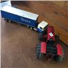 Image 2 : Tonka Tractor +Sears Truck and Trailer-missing rear doors