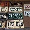 Image 3 : 10- 1950's License Plates 1950-1959 Sask