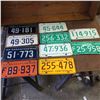 Image 1 : 10-1960's License Plates-1960-1969 Sask