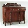 Image 1 : Lot# 25  OUTSTANDING FEDERAL CARVED MAHOGANY SIDEBOARD.  