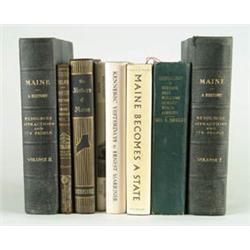Lot# 43  BOOK: FIFTEEN BOOKS ON MAINE.  