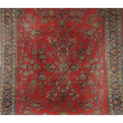 Lot# 45  LARGE ROOM SIZE SEMI-ANTIQUE ORIENTAL RUG.  