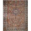 Image 1 : Lot# 57  ROOM SIZE SAROUK TYPE ORIENTAL RUG.  