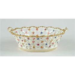 Lot# 61  HAVILAND LIMOGES OPEN BREAD BASKET.  