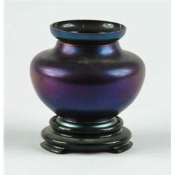 Lot# 77  LOETZ TYPE ART GLASS VASE.  