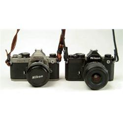 Lot# 101  CAMERA: TWO 35MM CAMERAS.  