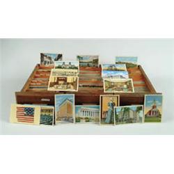 Lot# 106  LARGE UNPICKED POSTCARD COLLECTION.  