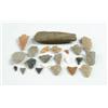 Image 1 : Lot# 112  SMALL INDIAN ARROWHEAD COLLECTION.  