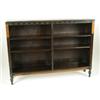Image 1 : Lot# 118  DOUBLE MAHOGANY BOOKCASE.  