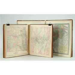 Lot# 119  BOOK: TWO ATLASES.  