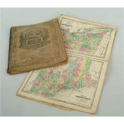 Lot# 121  BOOK:  TWO SCHOOL ATLASES.  