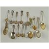 Image 1 : Lot# 127  FOURTEEN STERLING SOUVENIR SPOONS.  