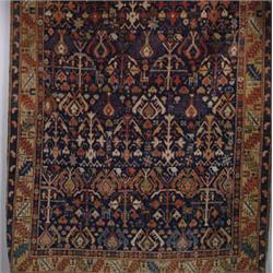 Lot# 128  ANTIQUE ORIENTAL RUG.  