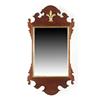 Image 1 : Lot# 135  CHIPPENDALE MAHOGANY MIRROR.  