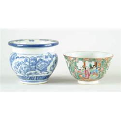 Lot# 145  TWO PIECES OF ORIENTAL EXPORT.  