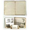 Image 1 : Lot# 150  BOOK: HAND WRITTEN REGISTER OF “THE BIRCHES” AND PHOTOGRAPHS.  