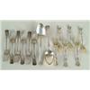 Image 1 : Lot# 156  FOURTEEN STERLING FLATWARE PIECES.  