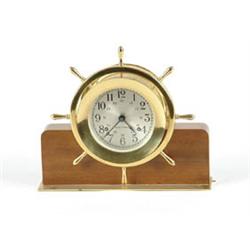 Lot# 160  SETH THOMAS SHIP’S CLOCK.  